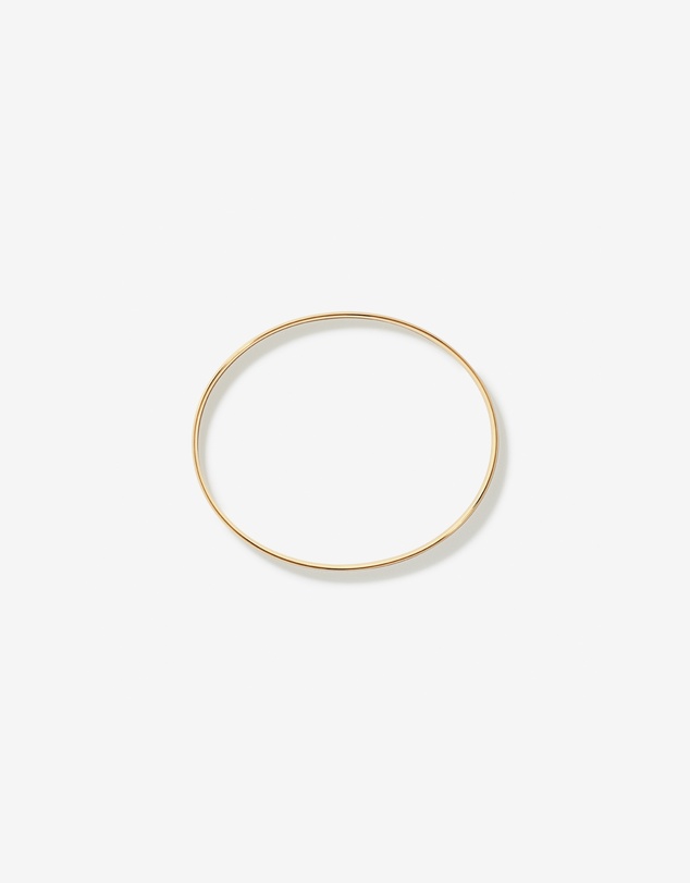 Michael Hill - Bold Oval Bangle in 18kt Gold Vermeil