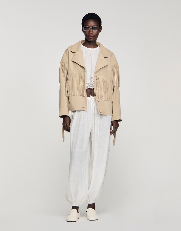 Sandro - Jackie Leather Jacket