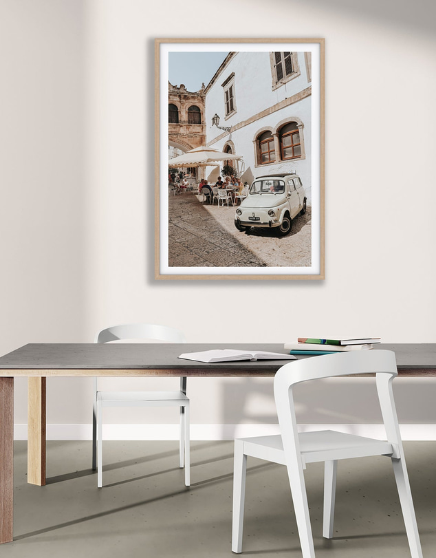 Amichi Co - Piazza di Ostuni Puglia Fine Art Photography Print