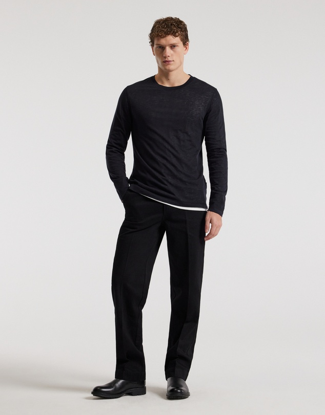 Calibre - Long Sleeve Double Layer T-shirt Ink