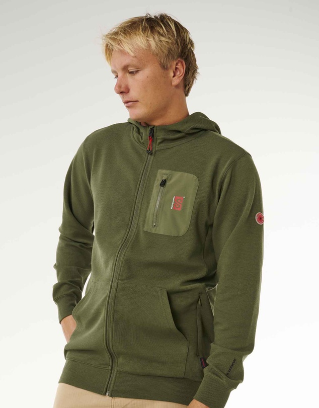 Rip Curl - Vaporcool Search Zip Through Hood