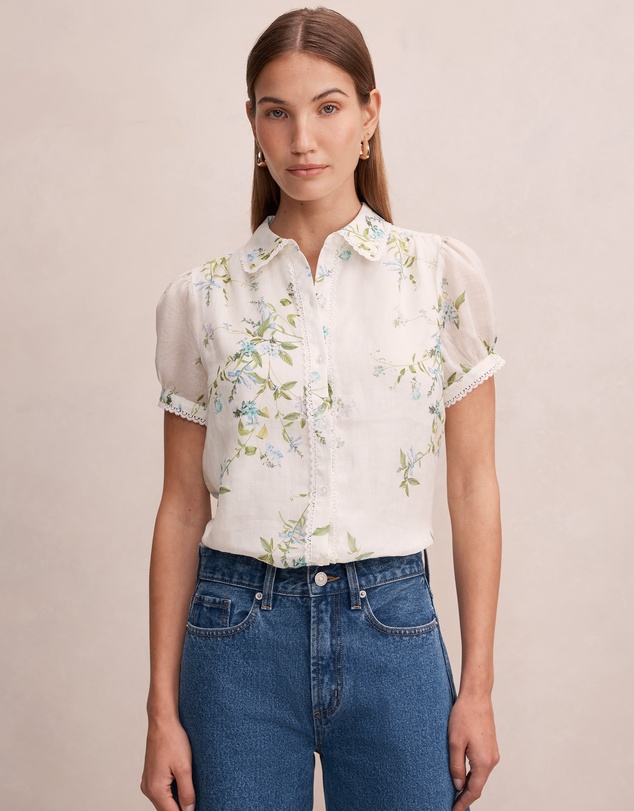 Forever New - Posie Lace Detail Blouse