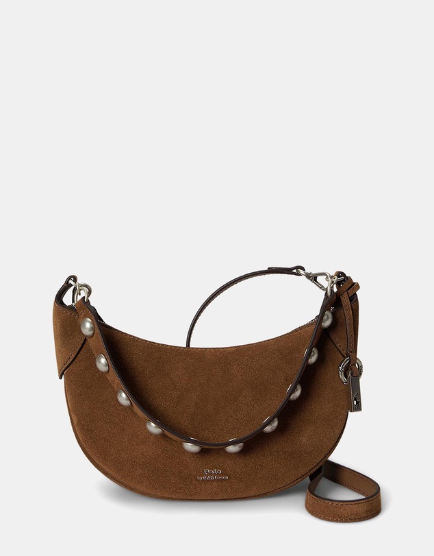 Polo Ralph Lauren - Polo ID Suede Mini Studded Bag