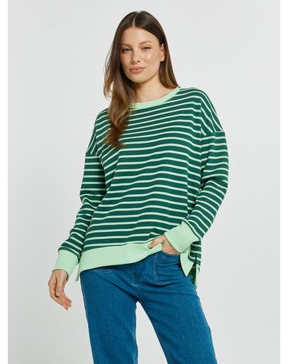 DarkGreen/Green Stripe