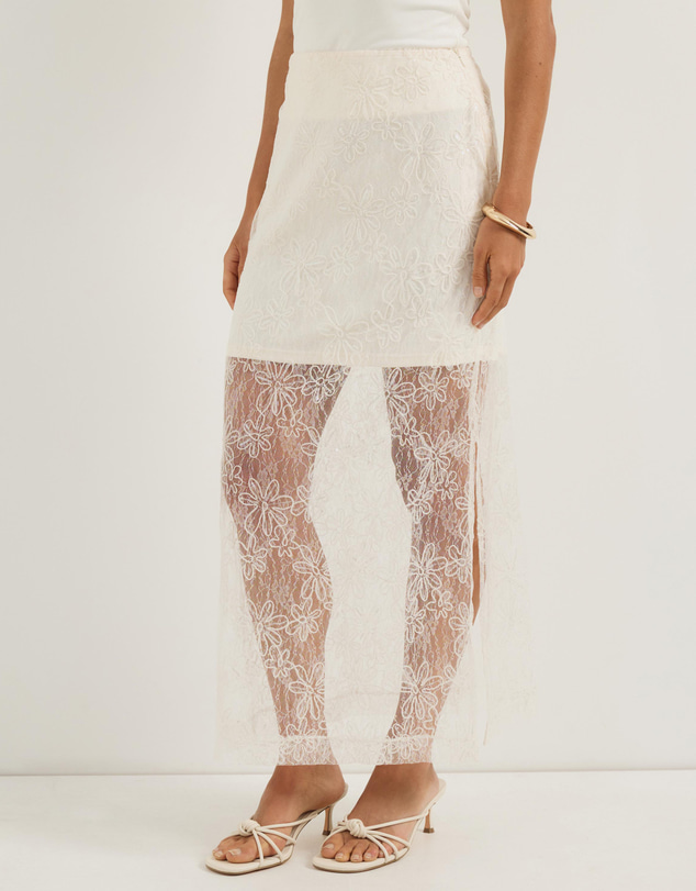 Atmos&Here - Quinn Sequin Midi Skirt