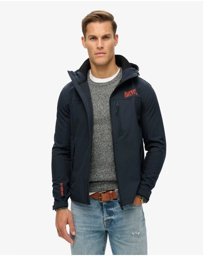 Superdry - Hooded Soft Shell Trekker Jacket