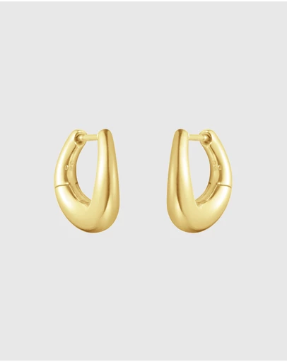 Georg Jensen - Offspring Earhoops Gold