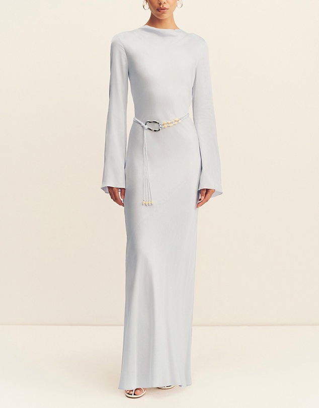 Shona Joy - Agnes LS Maxi Dress with Belt