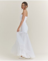 Six Stories - Emilia Bandeau Drop Waist Maxi Dress