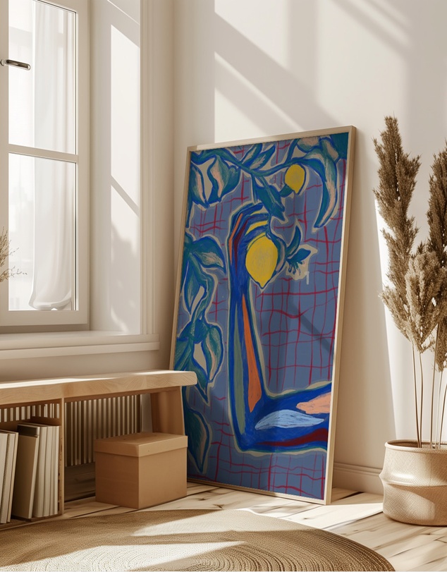 Olive et Oriel - KH Studio - With the Sun by Karla Hyman Art Print