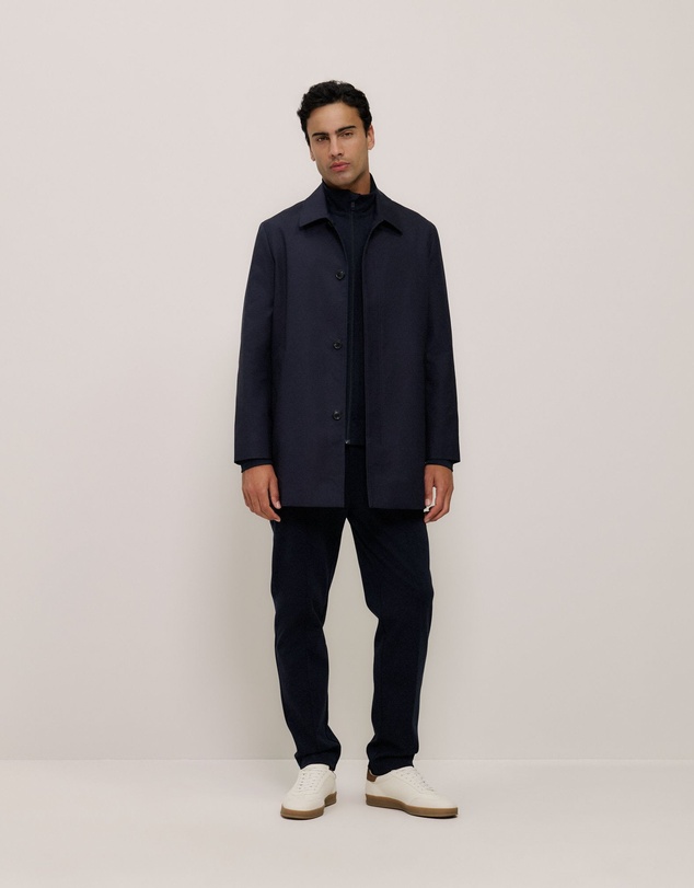 Trenery - Ponte Straight Leg Pant in Navy