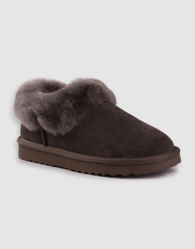 AusWooli Ugg Boots - Coogee Sheepskin Wool Ankle Slippers
