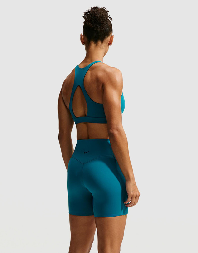 Nike - Universa High-Waisted 5in Biker Shorts with No Front Seam