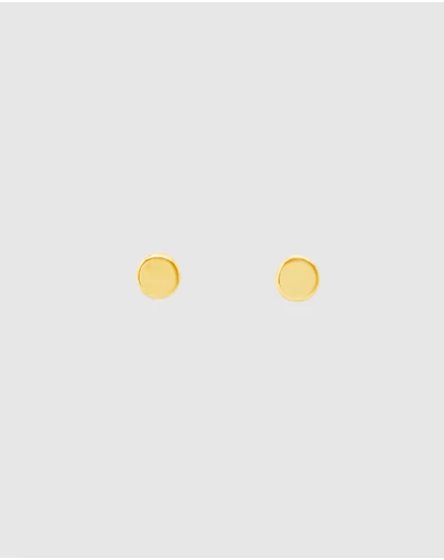 Ichu - Tiny Gold Dot Studs