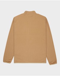 Quiksilver - Mens No Destination Half Zip Fleeece Jumper
