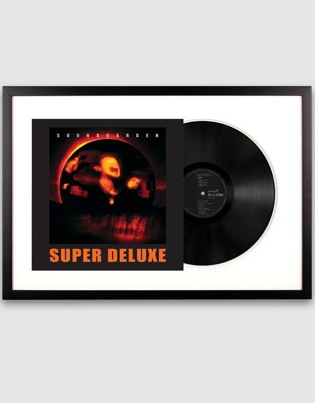 iWorld - Framed Soundgarden Superunknown - Double Vinyl Album Art