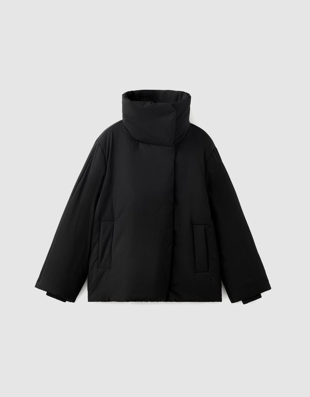 M.N.G - Padded Anorak with Funnel Neck