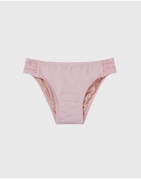Aqua Blu Kids - Stepping Stones Gathered Side Brief - Kids