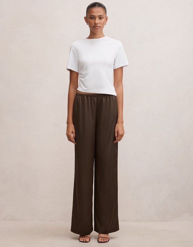 Forever New - Sara Satin Wide Leg Pants