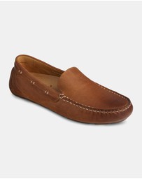 Sperry - Gold Harpswell Driver Medium Leather Tan- Men's