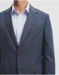 Country Road - Single Breasted Wool Blend Jacket