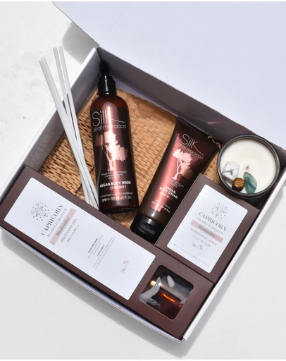 Silk Oil of Morocco - Zodiac Gift Hamper - Capricorn