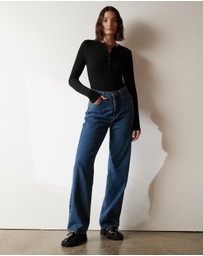 Atmos&Here - Henley Bodysuit