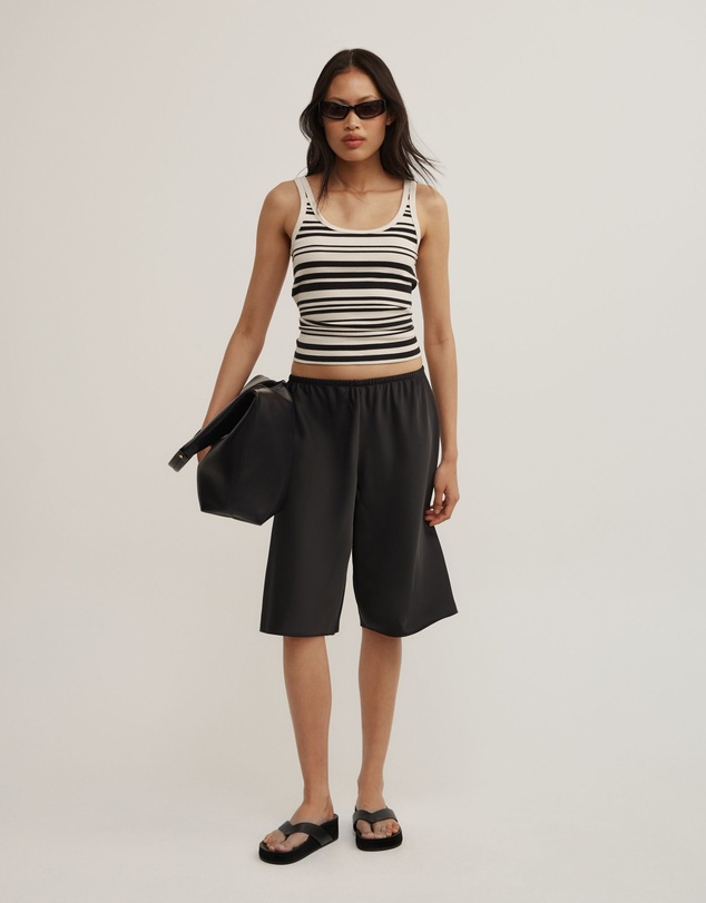 Witchery - Satin Bermuda Shorts
