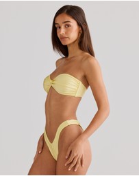 Vacay Swimwear - Positano Bottom Butter