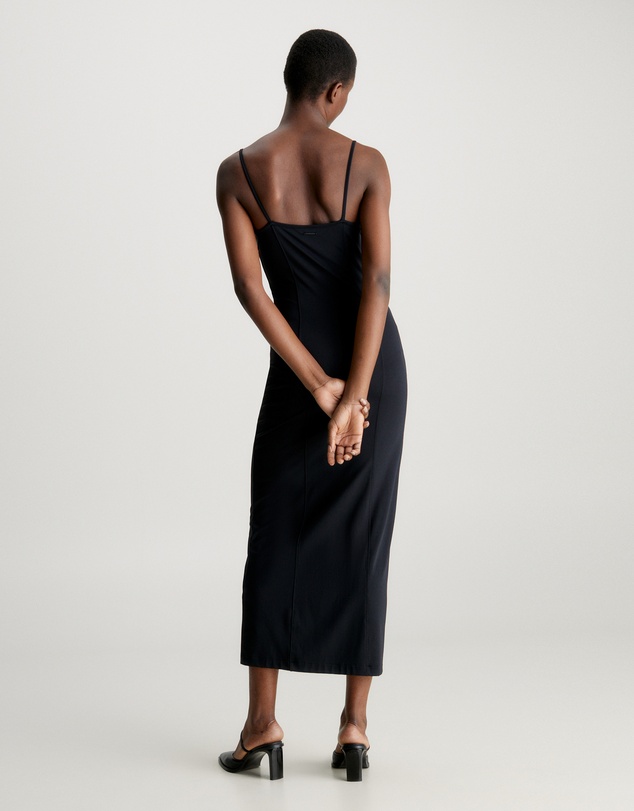 Calvin Klein - Stretch Jersey Maxi Slip Dress