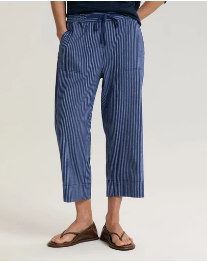 Sportscraft - Rosa Crop Linen Pant