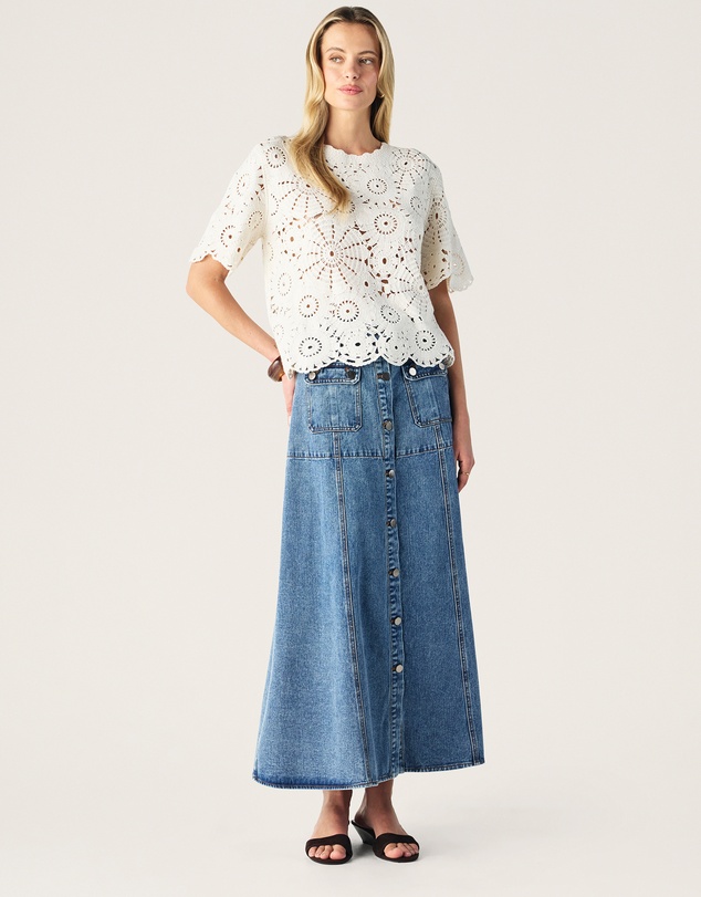 MOS The Label - Anouk Crochet Top