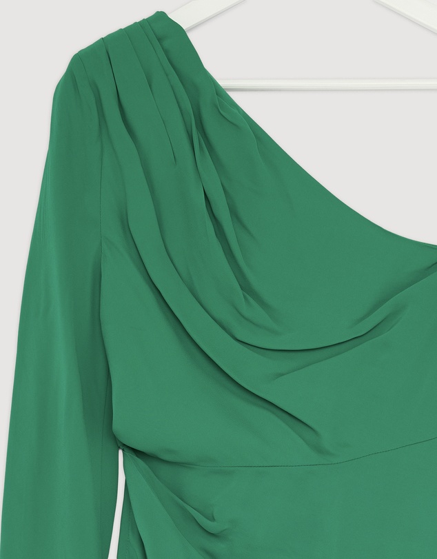 Revibe - Repaired Shona Joy Rio Off Shoulder Mini Dress - AU 8
