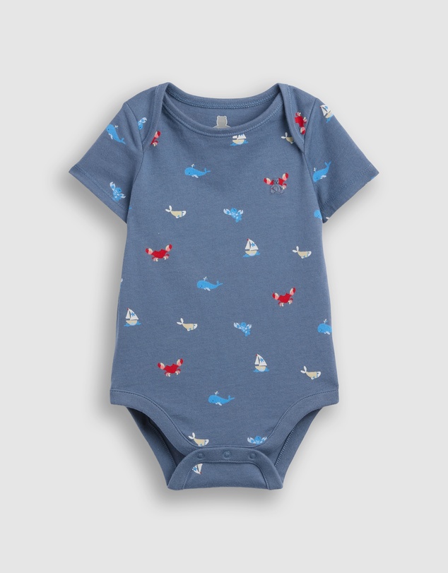 GAP - Print Jersey SS FF Single Bodysuit - Babies
