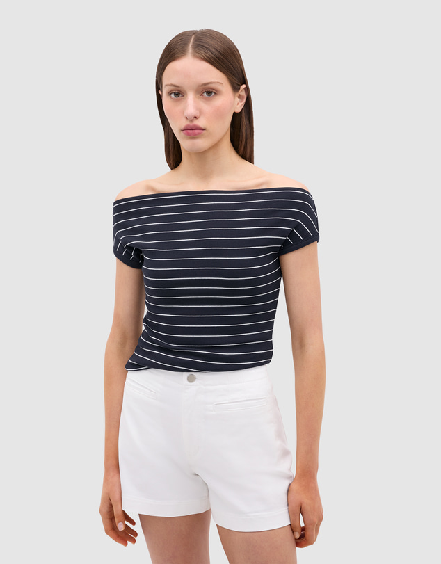 Seed Heritage - Rib Off The Shoulder Top