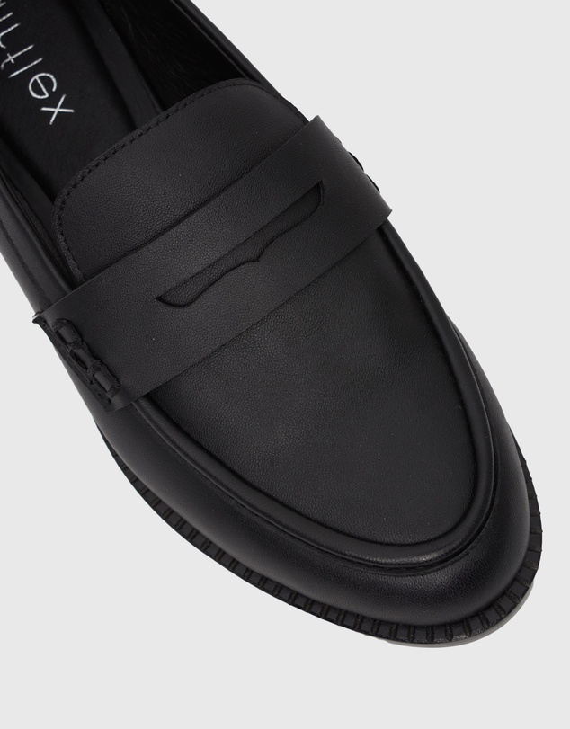 Airflex - Cassie Leather Penny Loafers
