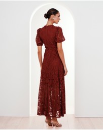 Pilgrim - Everett Puff Sleeve Maxi