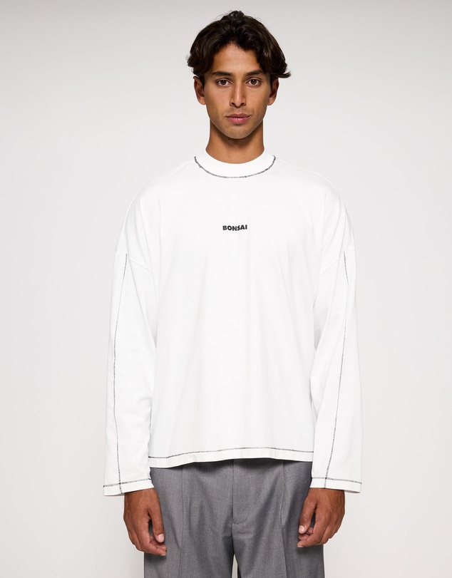 Bonsai - Box Logo Longsleeve Tee Oversize Fit