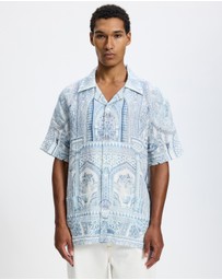 Camilla - Short Sleeve Cabana Shirt