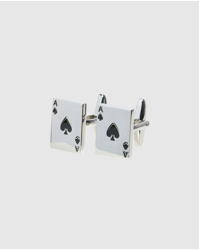 yd. - Ace Of Spades Cufflinks