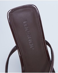 TOPSHOP - Autumn Minimal Mid Heel Sandals