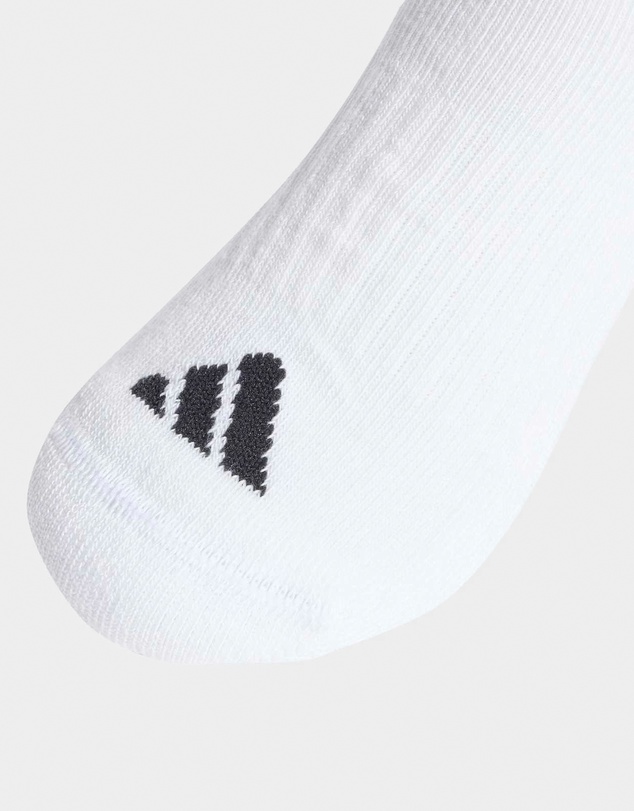 adidas Performance - 3-Pack Three-Stripes Cushioned Sportswear Crew Socks - Kids