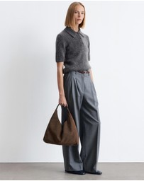 & Other Stories - Classic Suede Tote Bag