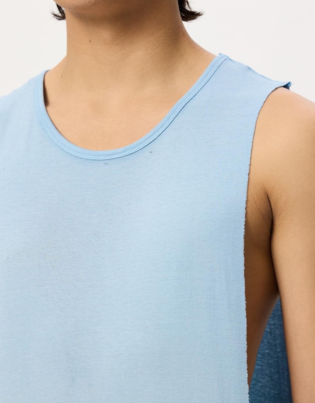 Surrounded By Ghosts - The Titanium Rib Knit Muscle T-Shirt