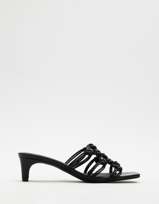 AERE - Knotted Leather Heels