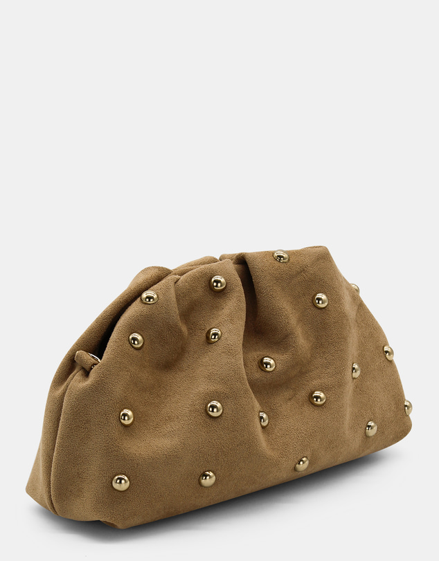 Morgan & Taylor - Beaux Clutch in Brown