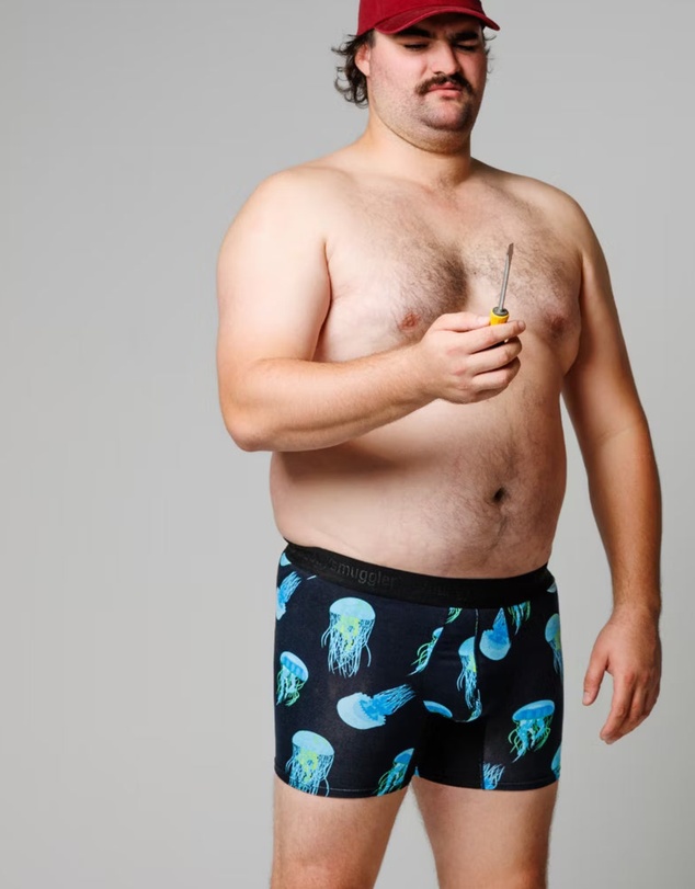 Budgy Smuggler - Men's Underwear Trunks in Box Jelly Fish