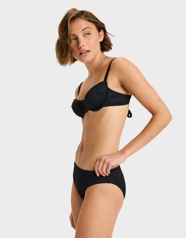 Roxy - Womens Rib Roxy Love Love The Queen Bikini Top