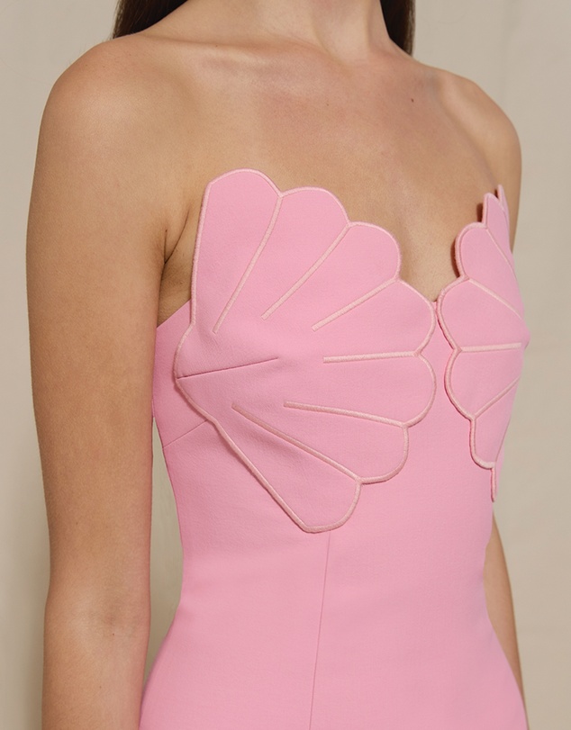 BY JOHNNY. - Kimora Shell Strapless Midi Dress