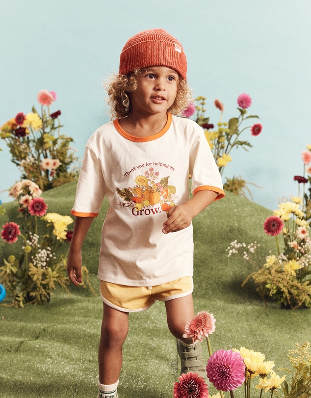 Banabae - Thank you For Helping Me Grown Ringer Tee - Kids